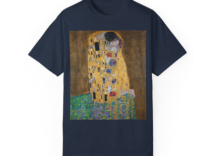 The Kiss by Gustav Klimt Unisex Garment-Dyed T-shirt