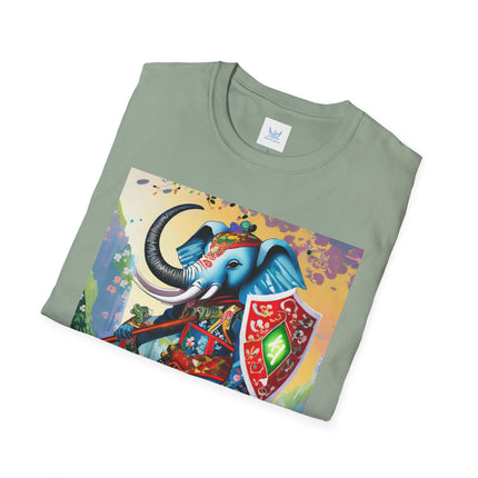 Cyberpunk Elephant Softstyle T-Shirt