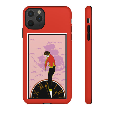 Woman Waiting for her Beloved at 1:59 by Kobayashi Kaichi Phone Case