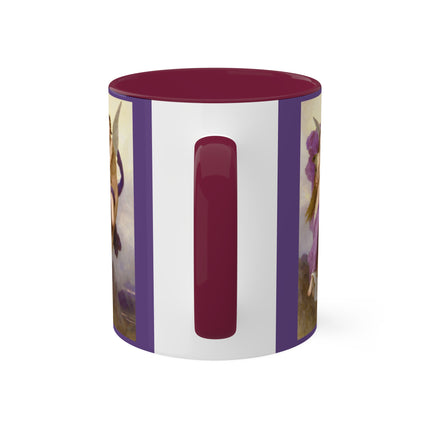 The Abduction of Psyche by William Bouguereau Colorful Mugs, 11oz