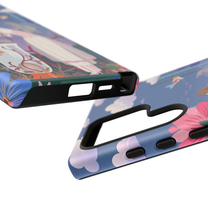 🐠🌸 The Enchanted Aquarium Garden Phone Case – Art Deco Underwater Fantasy