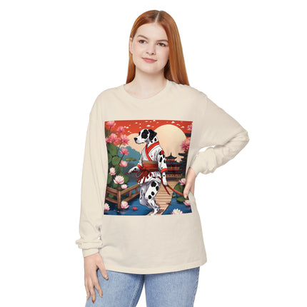 Doberman of the Rising Sun Long Sleeve T-Shirt