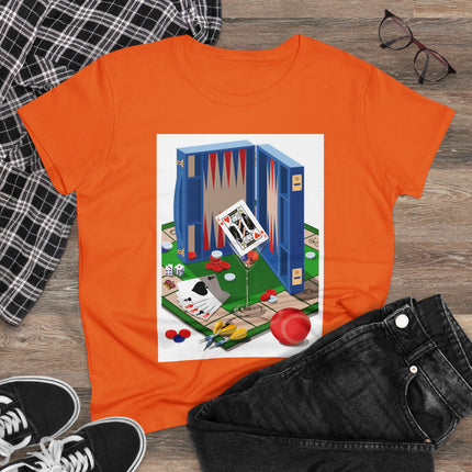 Games Unleashed Women's Midweight Cotton Tee