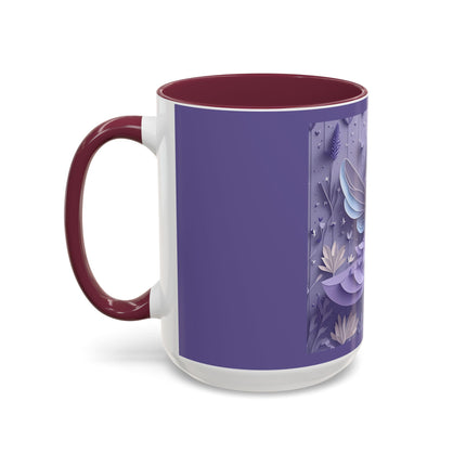 Lavender Fairy Colorful Mugs (11oz, 15oz)