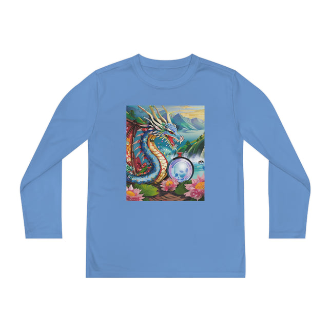 Wisdom's Guardian Youth Long Sleeve Competitor Tee – Dragon Magic & Ancient Wisdom