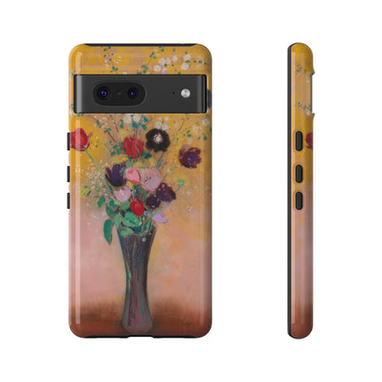 Vase of Flowers by Odilon Redon Phone Cases