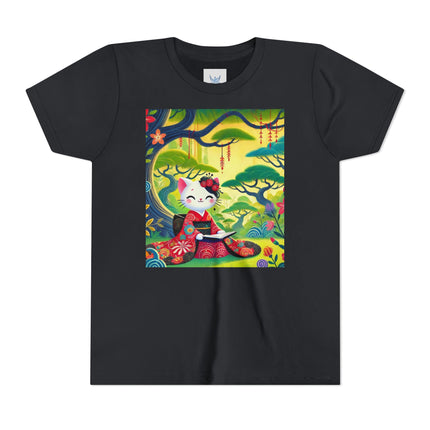 A Kitten’s Spring Tale Youth Short Sleeve Tee