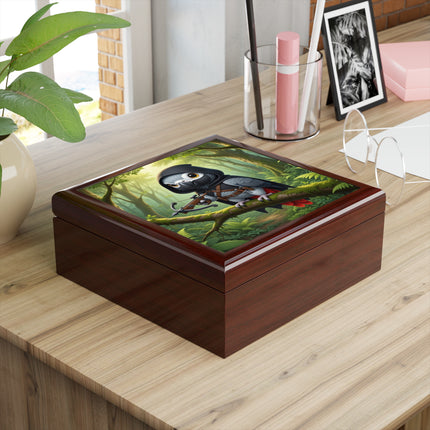 The African Grey Sentinel Treasure Chest
