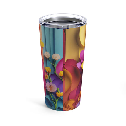 The Graceful Freesia Tumbler 20oz