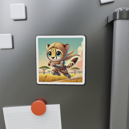 Swift Cheetah Die-Cut Magnets (5 Sizes)
