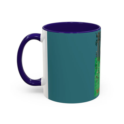 Peekaboo by Louis Wain Colorful Mugs (11oz, 15oz)