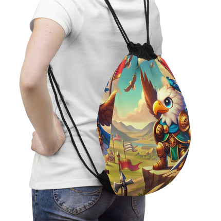 Watchful Guardian Drawstring Bag