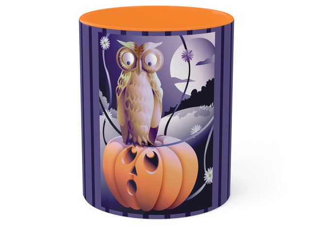 The Startled Pumpkin Colorful Mugs, 11oz