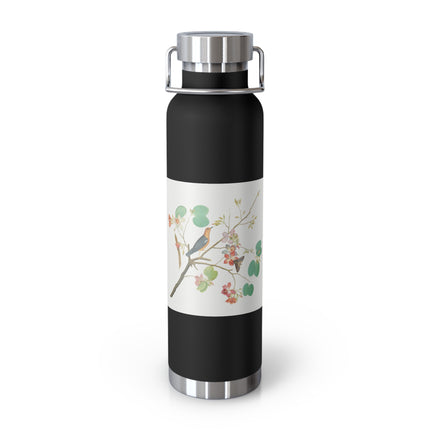 Orange-Headed Ground Thrush by Shaikh Zain al–Din Copper Vacuum Insulated Bottle, 22oz
