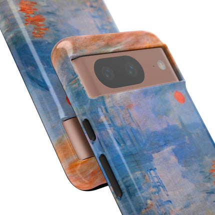 Sunrise by Claude Monet Phone Cases
