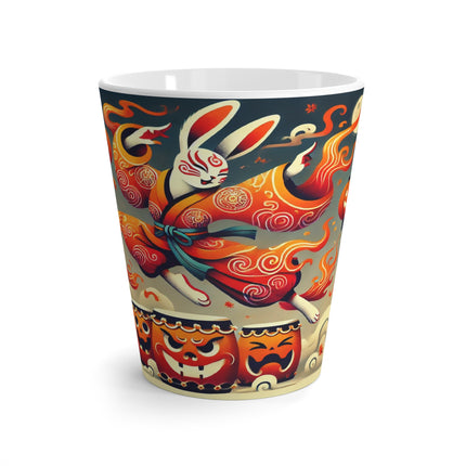 Jack-O’-Lantern Drums & The Kabuki Latte Mug