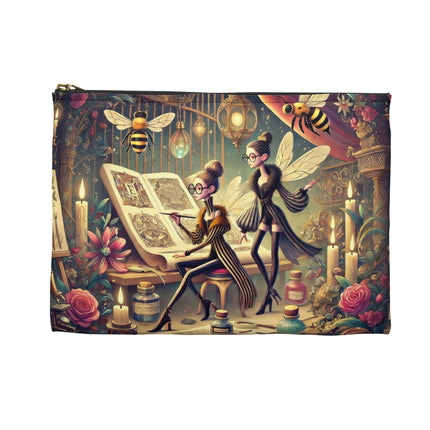 The Fairy Designers Flat Pouch – Whimsical Creativity & Enchanted Craft