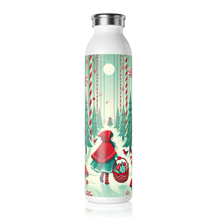 Enchanted Candy Forest Slim Water Bottle
