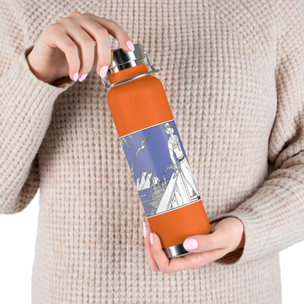 Coastal Elegance Copper Vacuum Insulated Bottle, 22oz