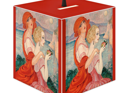 Sur la Route d'Anacapri by Gerda Wegener Light Cube Lamp
