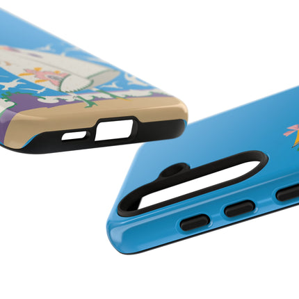 Seaside Wanderer Phone Case – Whimsical Charm & Coastal Delight