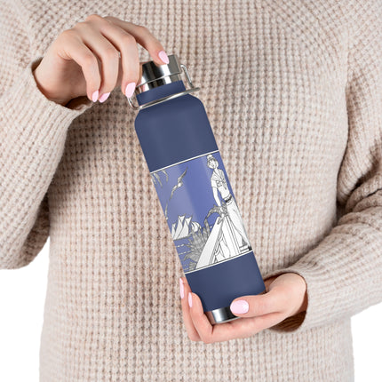 Coastal Elegance Copper Vacuum Insulated Bottle, 22oz