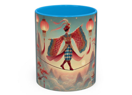 The Lantern Walker Colorful Mugs (11oz, 15oz)