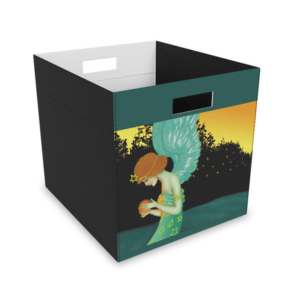 Twilight Angel Felt Storage Box