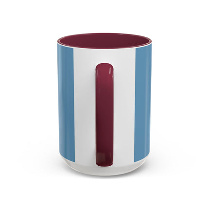 🎿❄️ The Winter Garden Skier Colorful Mug – Whimsical Holiday Fantasy
