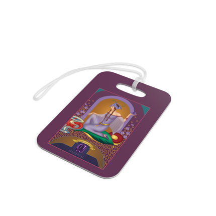 February & Amethyst (from the Gem Series) by Sofia Chiostri Luggage Tags