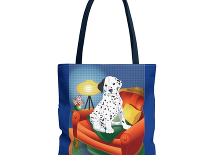 A Dalmatian's Cozy Corner Tote Bag (AOP)