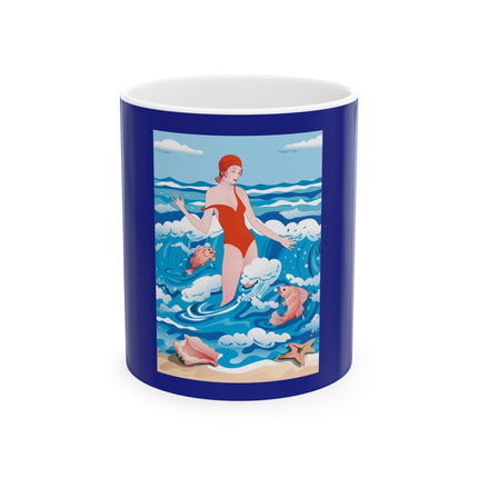 Ocean Symphony 11 oz Ceramic Mug