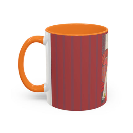 Les Coussins by Georges Lepape Colorful Mugs (11oz, 15oz)