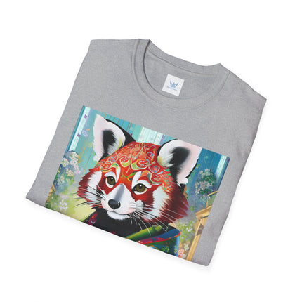 Cybernetic Red Panda Softstyle T-Shirt