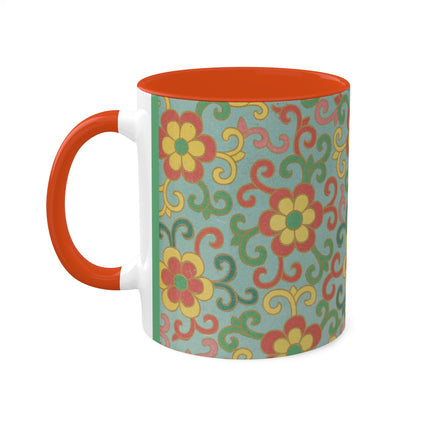 Examples of Chinese Ornament, Pl.09 by Owen Jones Colorful Mugs, 11oz