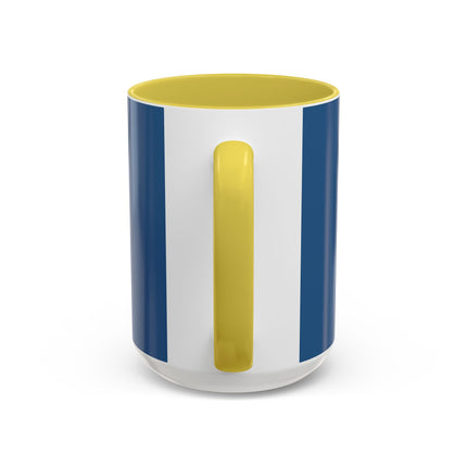 The Lady Of The Golden Parasol Colorful Mugs – Art Deco Botanical Elegance