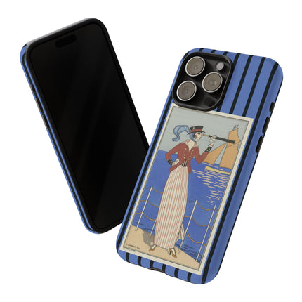 Costume de Yacht by George Barbier Phone Cases