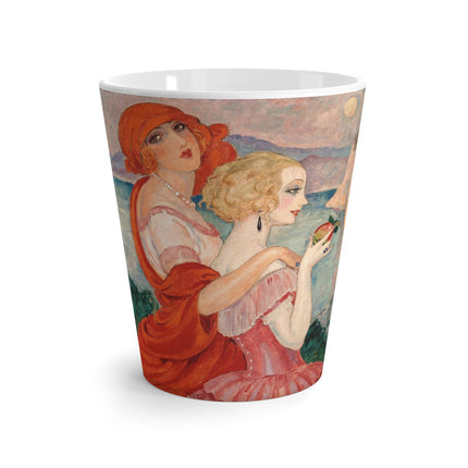 Sur la Route d'Anacapri by Gerda Wegener Latte Mug