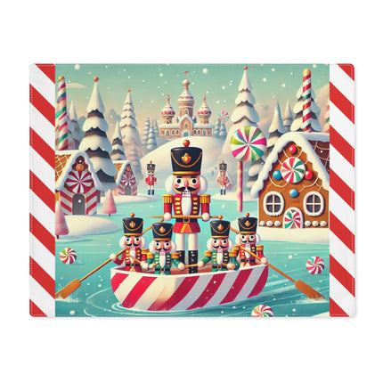 Nutcracker Candy-Striped Adventure Placemat, 1pc