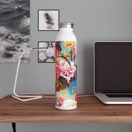 Ethereal Irises Slim Water Bottle