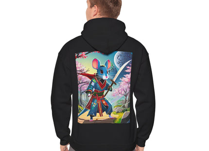 Cyber Samurai Rat – Heavy Blend™ Hooded Sweatshirt