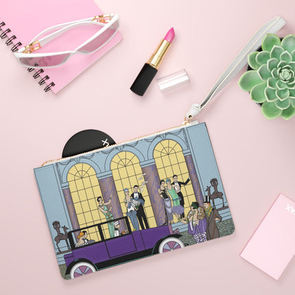 Au Revoir by George Barbier Clutch Bag