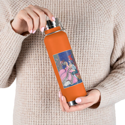 The Jealous Parrot by George Barbier Copper Vacuum Insulated Bottle, 22oz
