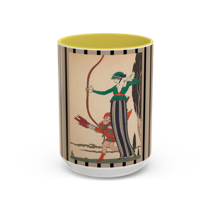 L'Arc Rouge by George Barbier Colorful Mugs (11oz, 15oz)