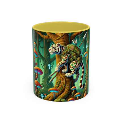 Silent Stripes Colorful Mugs (11oz, 15oz)