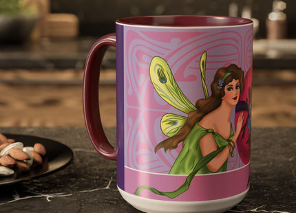The Fairy’s Blossom Colorful Mugs (11oz, 15oz)