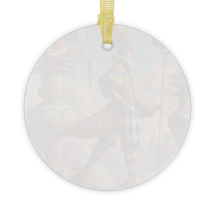 The Ornamental Jester Glass Ornament