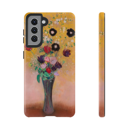 Vase of Flowers by Odilon Redon Phone Cases