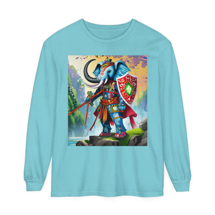 Cyberpunk Elephant Long Sleeve T-Shirt