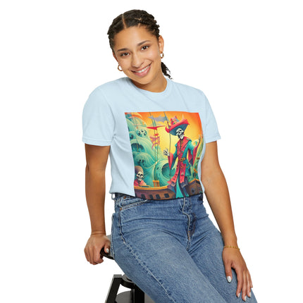 Skeleton Crew of the Misty Seas Unisex Garment-Dyed T-shirt